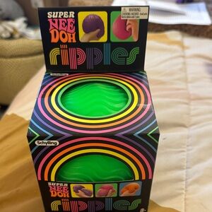 Nee Doh super Ripples Green Stress Ball